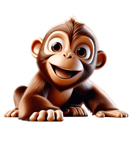 Mascotte SEO Monkey